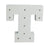 White Light-Up Letter with LED Lights