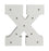 White Light-Up Letter with LED Lights
