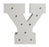 White Light-Up Letter with LED Lights