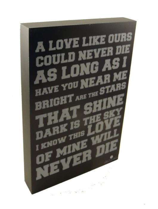 Lennon & McCartney Box Sign - 6 Designs