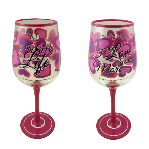 Pack of 2 Lennon & McCartney Wine Glasses