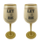 Pack of 2 Lennon & McCartney Wine Glasses