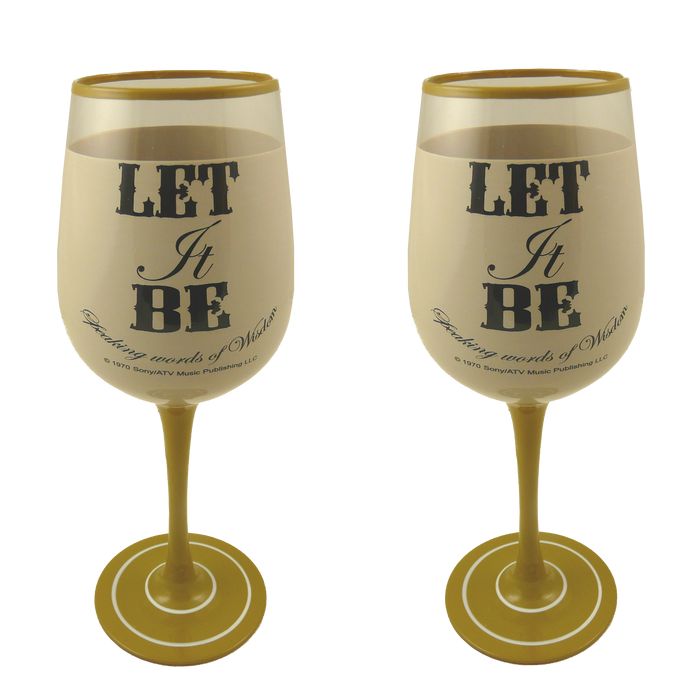 Pack of 2 Lennon & McCartney Wine Glasses
