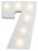 Light-Up Number with LED Lights