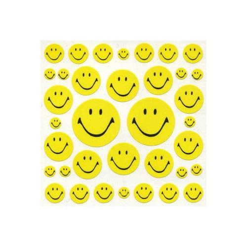 Maxi Paper Stickers - Smiley Faces