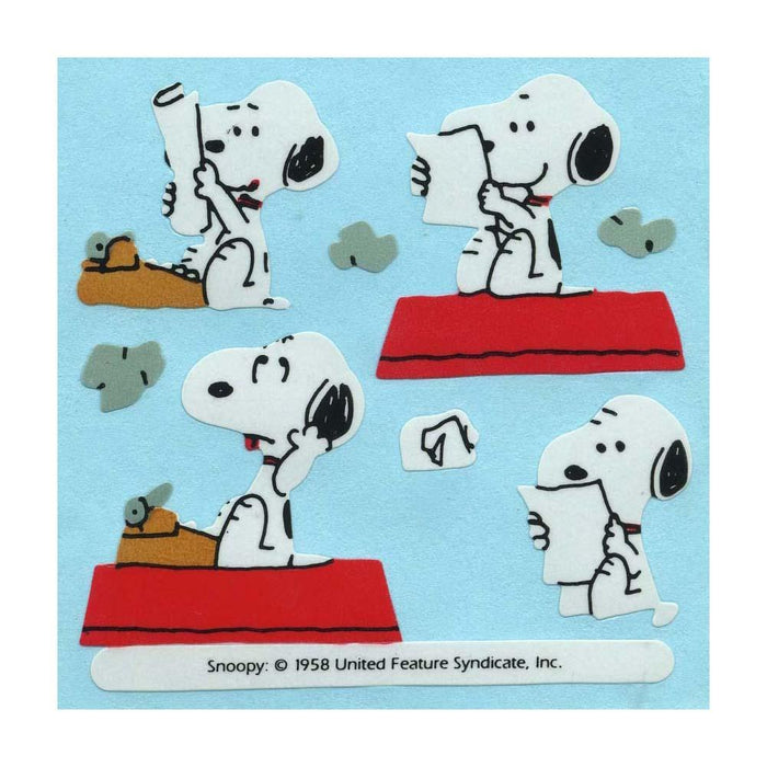 Maxi Stickers - Snoopy & Typewriter