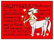 Sagittarius Magnet