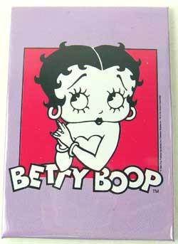 Betty Boop Face Magnet