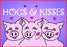 Hogs & Kisses Magnet