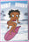 Betty Boop Surf Bunny Pale Blue Magnets