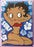 Betty Boop Surf Blue Magnets