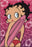 Betty Boop Holding Surfboard Magnet