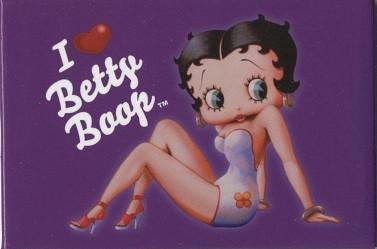 Betty Boop I Love Betty Magnet