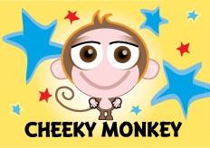 Cheeky Monkey Cupcrew Magnet