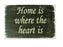 Lfw Magnet - Black - Home Is Where Heart