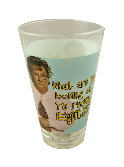 Mrs Browns Boys Half Pint Glass - Eejit