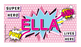 My Room Sign - Girls Names