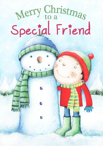 Christmas Card - Special Friend Boy