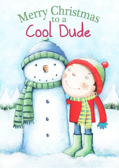 Christmas Card - Cool Dude