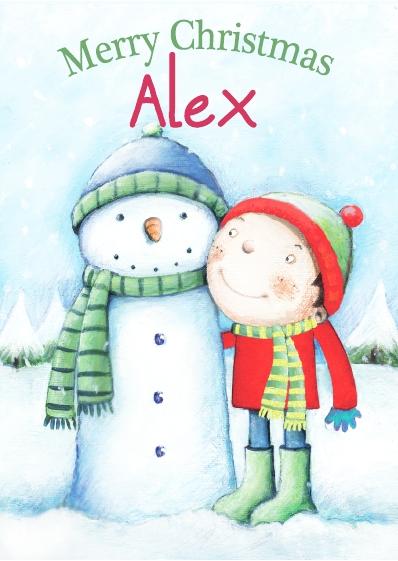 Christmas Card - Alex