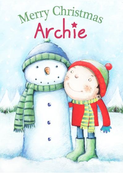 Christmas Card - Archie