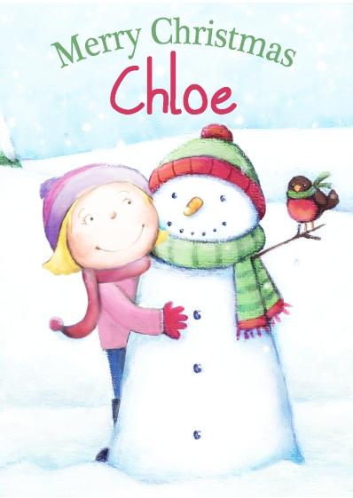 Christmas Card - Chloe