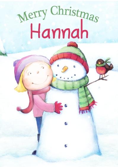 Christmas Card - Hannah