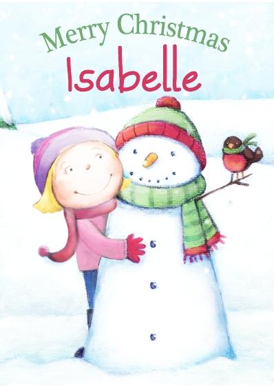 Christmas Card - Isabelle