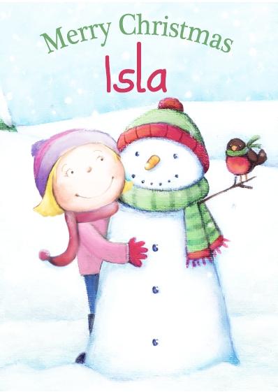 Christmas Card - Isla