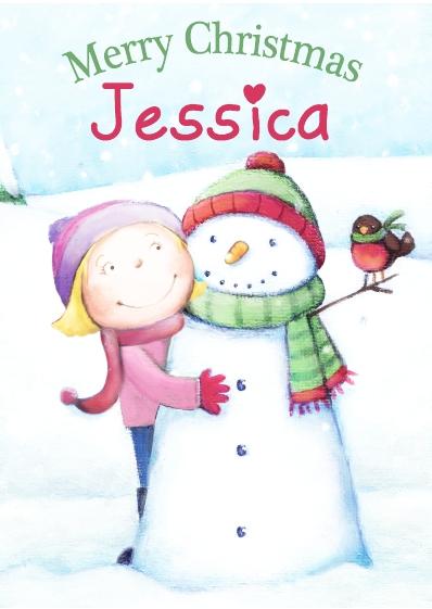 Christmas Card - Jessica