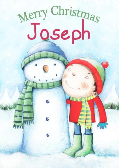 Christmas Card - Joseph