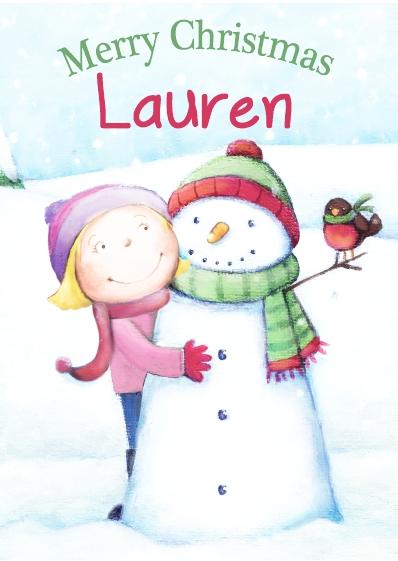 Christmas Card - Lauren
