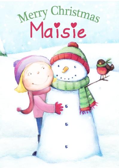 Christmas Card - Maisie