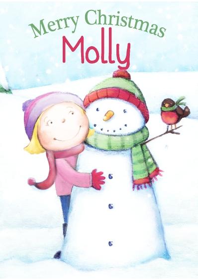 Christmas Card - Molly