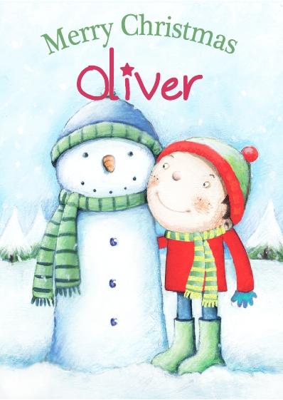 Christmas Card - Oliver
