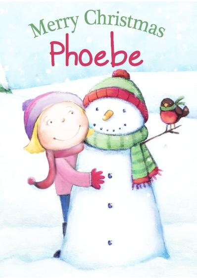 Christmas Card - Phoebe