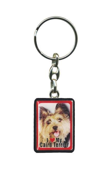 PEK015 Pet Dog Keyring - Cairn Terrier