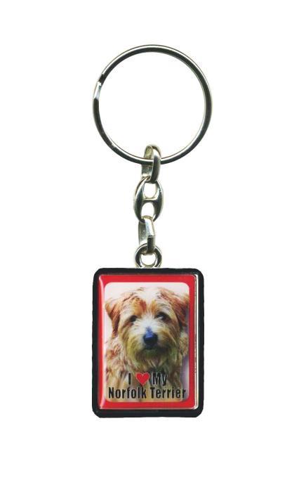 PEK053 Pet Dog Keyring - Norfolk Terrier