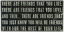 Primitives Large Box Sign - Friends