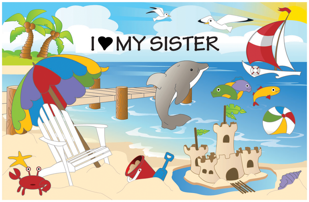 Seaside Placemats - 13 Designs