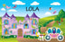 PM063 Girls Princess Placemat - Lola