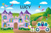 PM064 Girls Princess Placemat - Lucy
