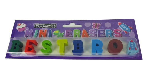 Childrens Mini Erasers - Best Bro