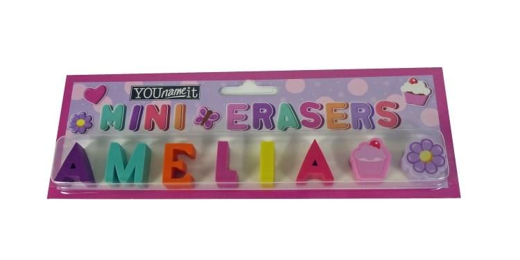 Childrens Mini Erasers - Amelia