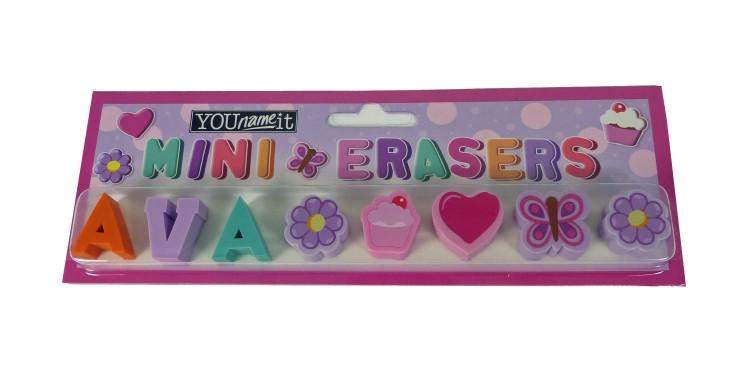 Childrens Mini Erasers - Ava