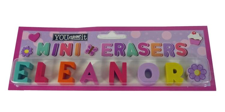 Childrens Mini Erasers - Eleanor