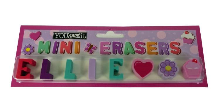 Childrens Mini Erasers - Ellie