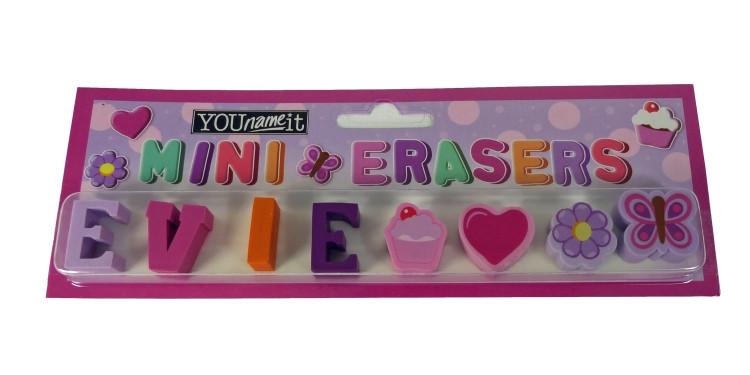 Childrens Mini Erasers - Evie