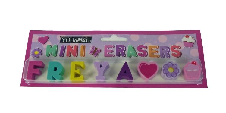 Childrens Mini Erasers - Freya