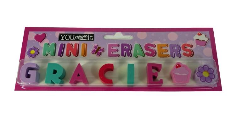Childrens Mini Erasers - Gracie